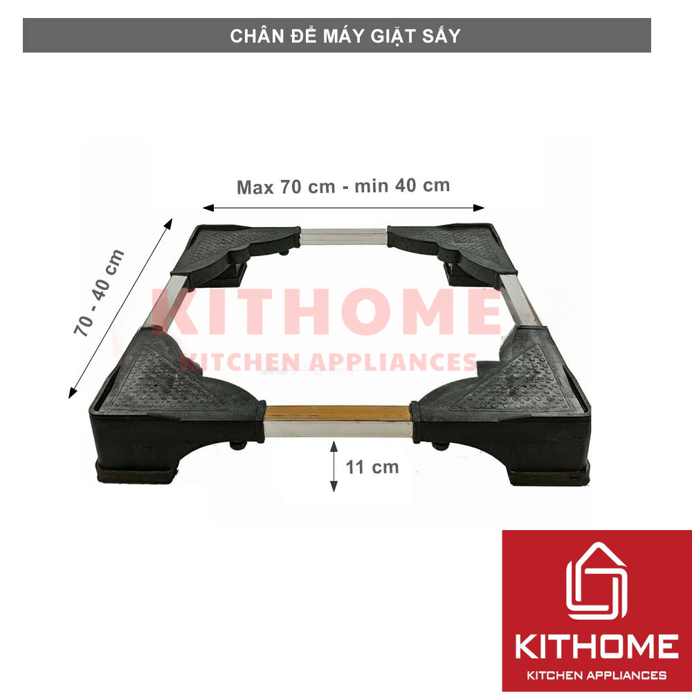 Chân để máy giặt, sấy, tủ lạnh đa năng