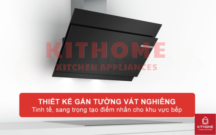Thiết Kế Vát Nghiêng Tinh Tế, Làm Đẹp Cho Không Gian Bếp