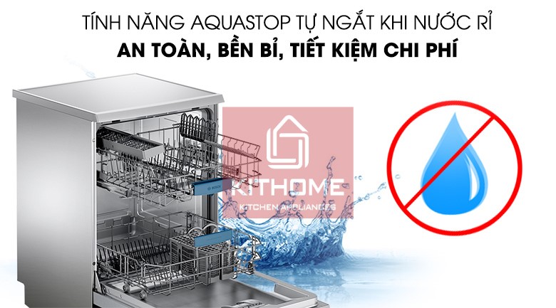 Tinh nang aqua stop may rua bat bosch sms63l08ea