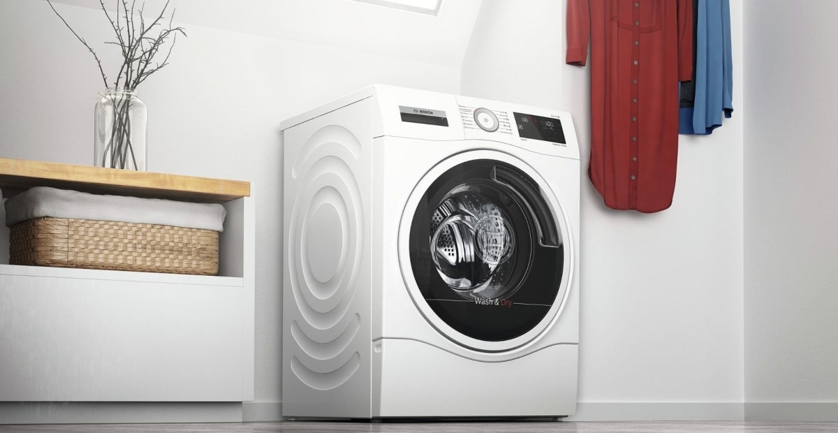 Máy giặt sấy khô quần áo Bosch WVG30462SG