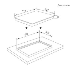 Bếp từ Topy TP-5869s 2 Bếp từ Topy TP-5869s - Ảnh 2