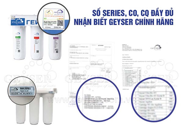 Máy lọc nước Geyser ECOTAR 3 9 Máy lọc nước Geyser ECOTAR 3