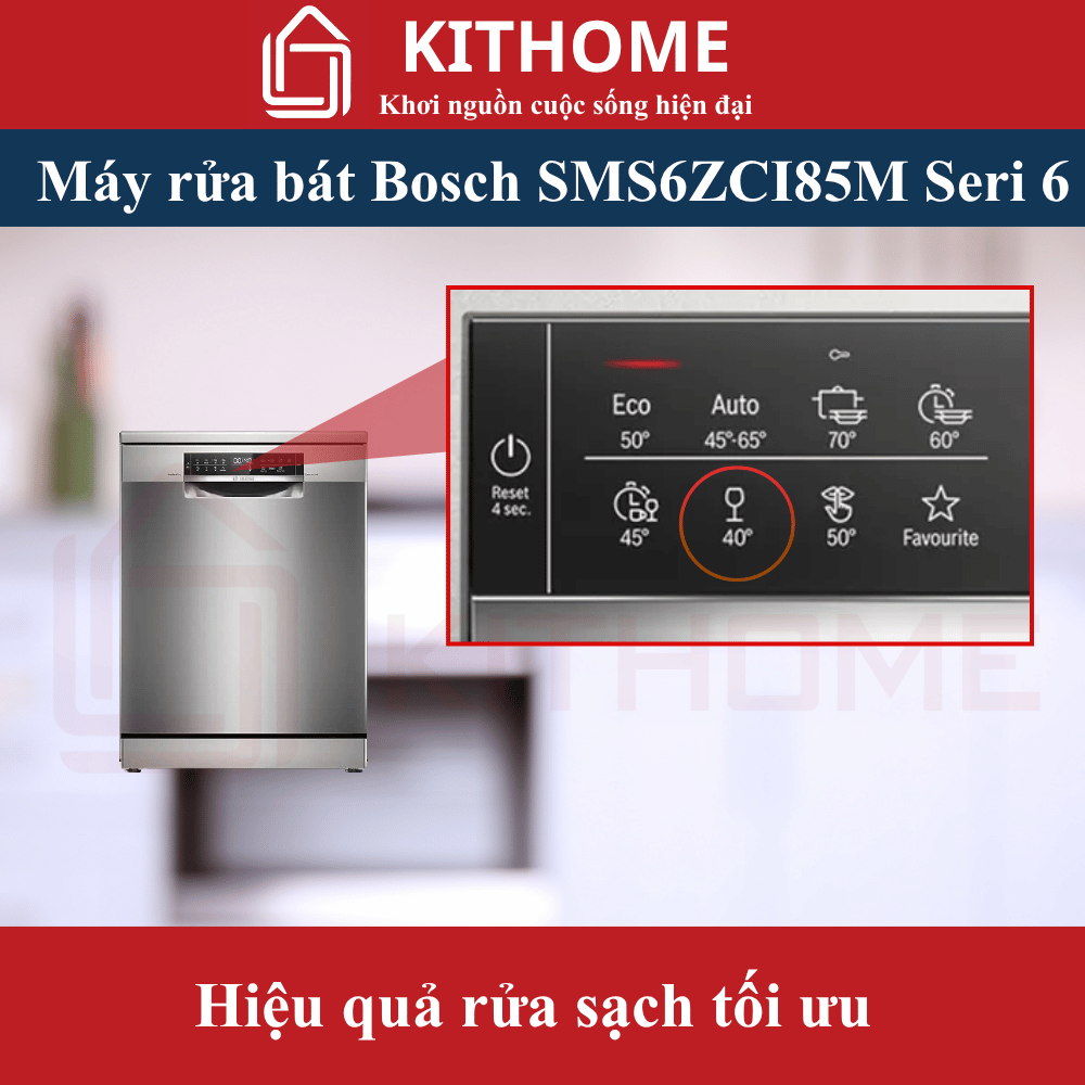 Máy rửa bát Bosch SMS6ZCI85M Seri 6, sấy Zeolith 18 Máy rửa bát Bosch SMS6ZCI85M Seri 6, sấy Zeolith - Ảnh 18