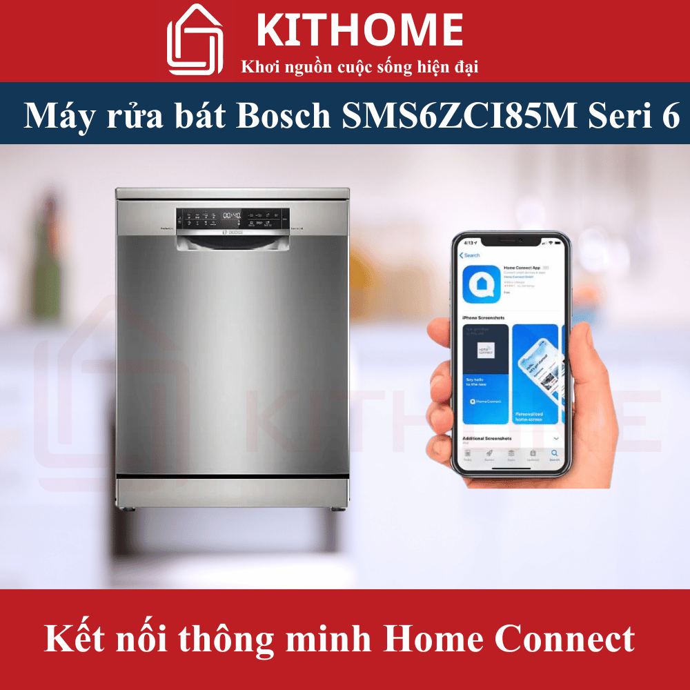 Máy rửa bát Bosch SMS6ZCI85M Seri 6, sấy Zeolith 20 Máy rửa bát Bosch SMS6ZCI85M Seri 6, sấy Zeolith - Ảnh 20