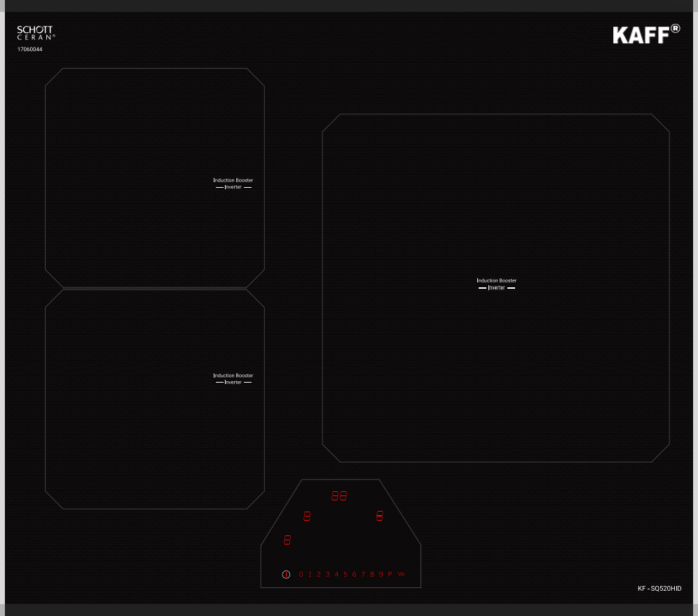 Bếp từ Kaff KF-SQ520HID