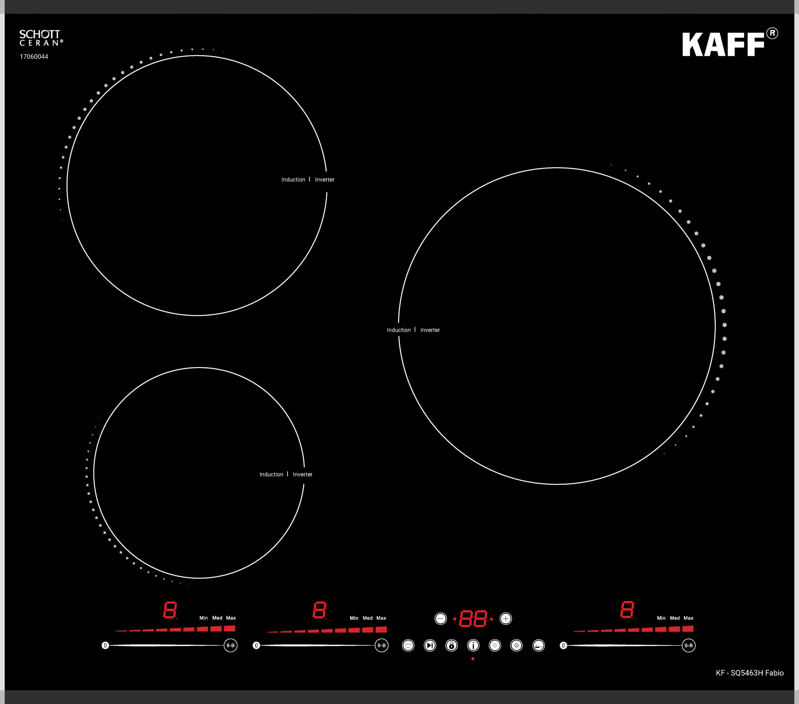 Bếp từ Kaff KF-SQ5463H Fabio