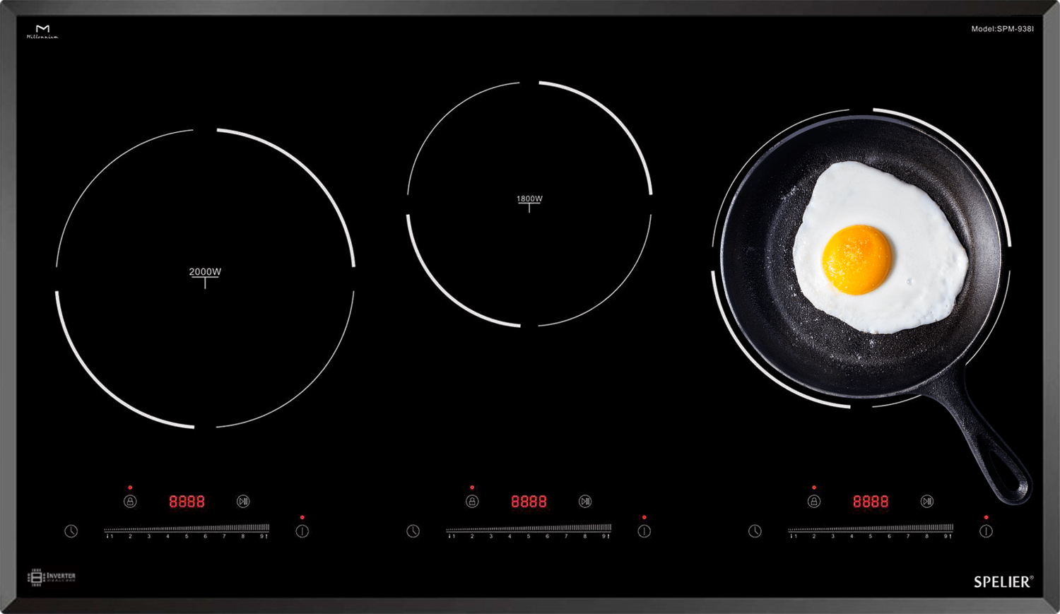 Bếp từ Spelier SPM-938I Plus 9 Bếp từ Spelier SPM-938I Plus