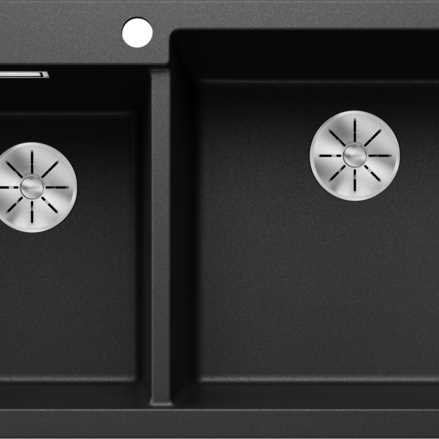 Chậu Đá 2 Hố Blanco Pleon-9 Anthracite Chống Bám Mùi Giá Tốt