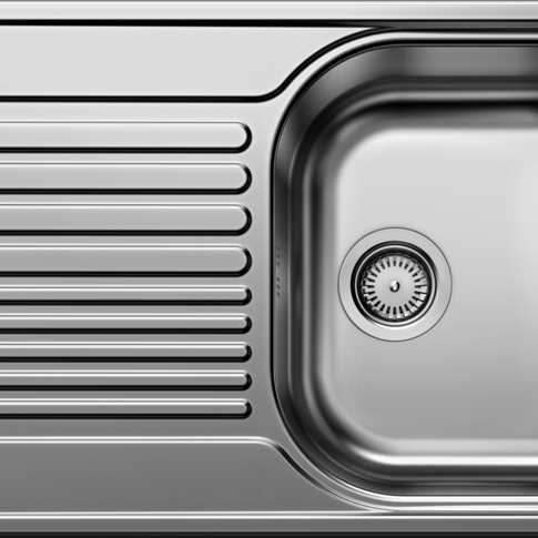 Chậu Inox 1 Hố Blanco Tipo 45S Compact Dễ Vệ Sinh Lòng Chậu Giá Ưu Đãi