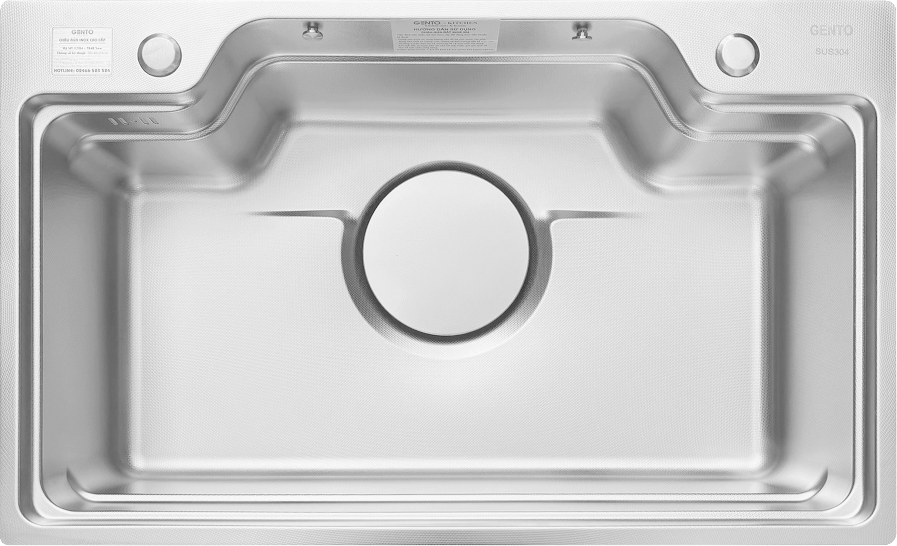 Chậu rửa Gento GT04-7848 Premium