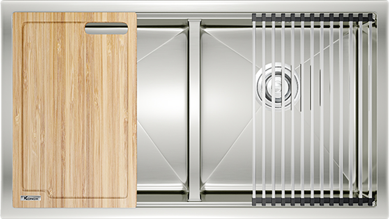 Chậu rửa Konox KN8046DUB