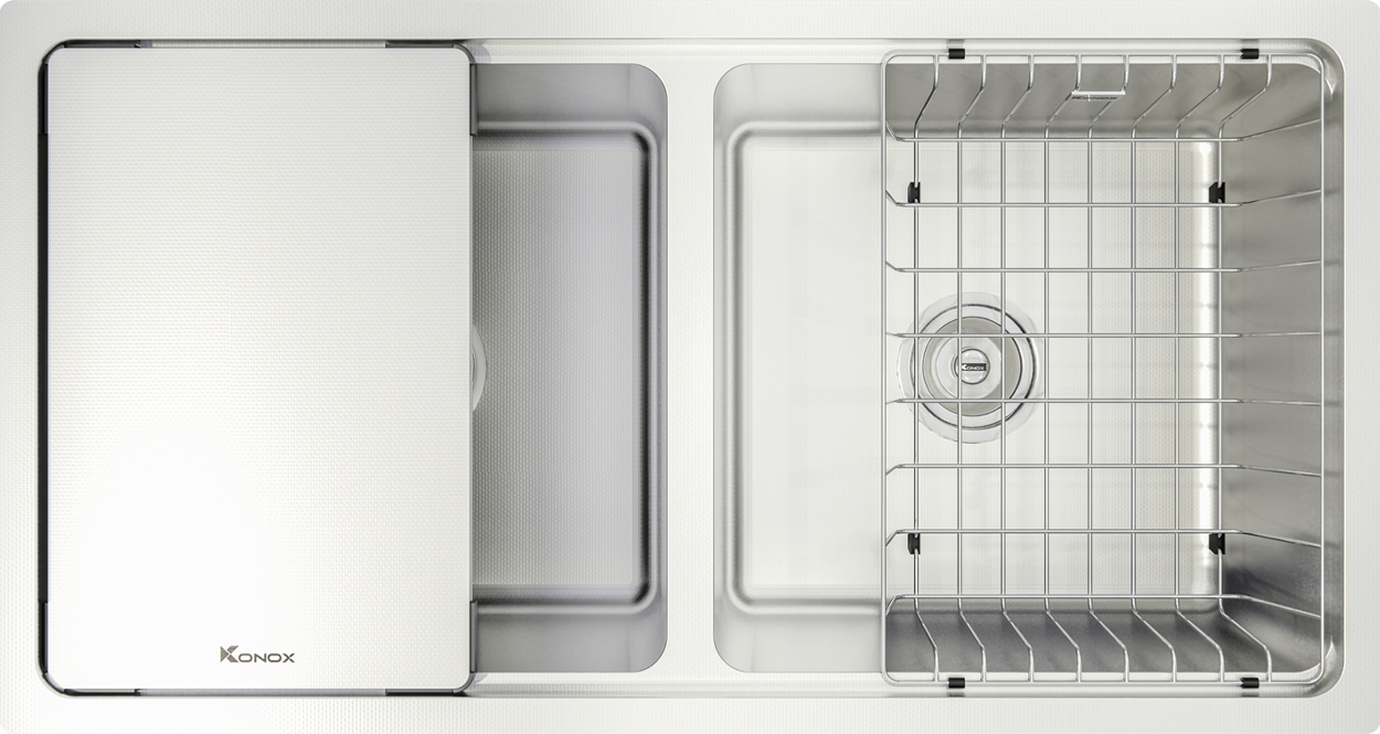 Chậu rửa Konox KN8646DU Dekor