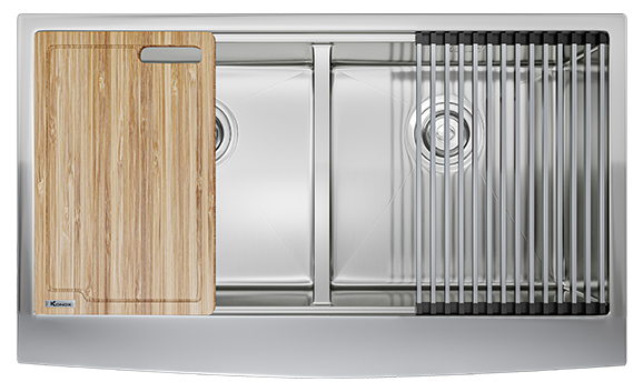 Chậu rửa Konox KN8751DA Curve
