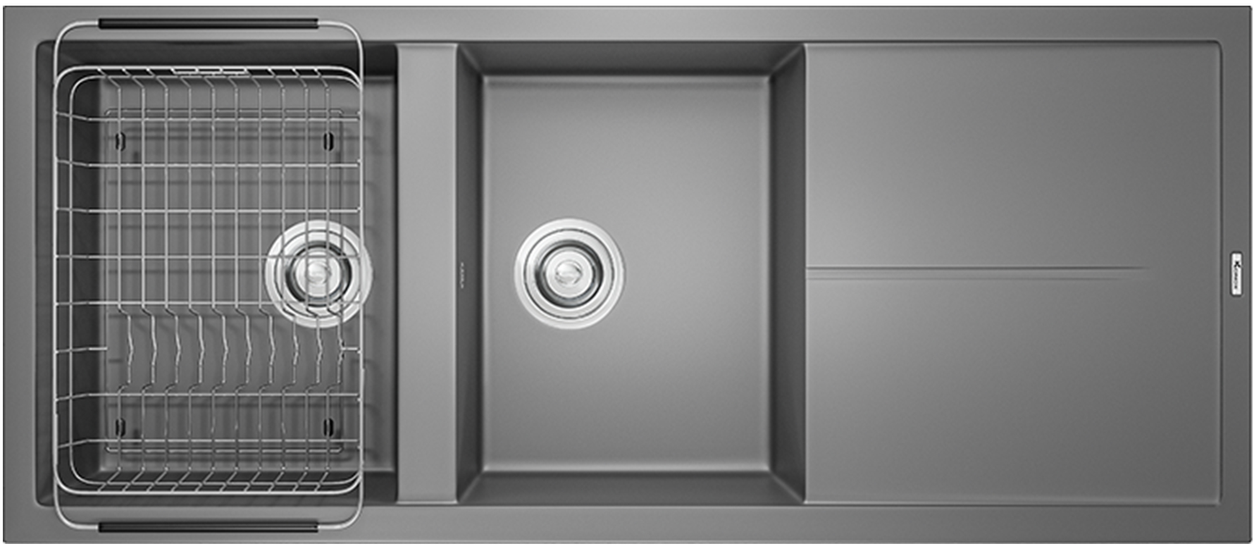 Chậu rửa Konox Livello Smart 1160 Grey