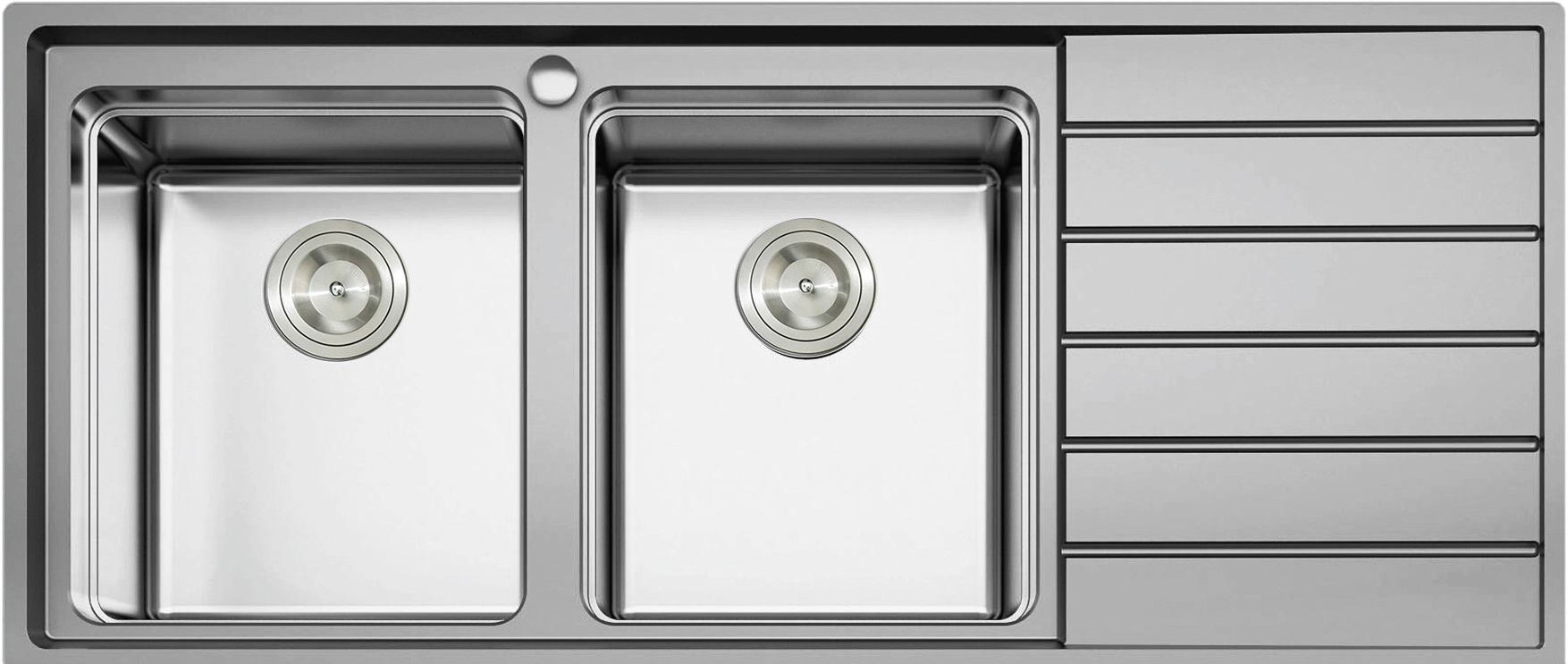 Chậu rửa Konox Premium KS11650 2B – Bàn phải
