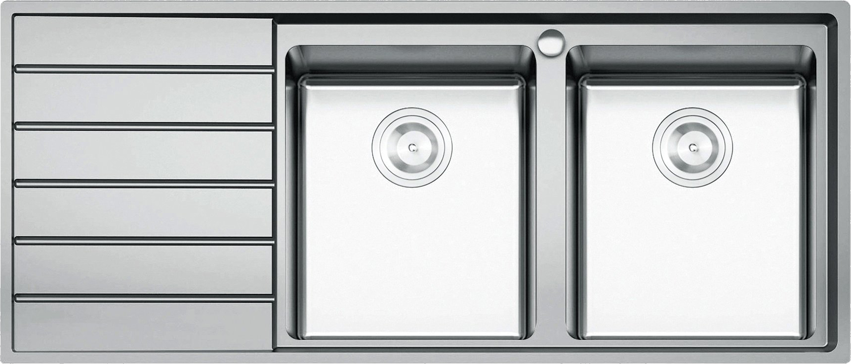 Chậu rửa Konox Premium KS11650 2B - Bàn trái