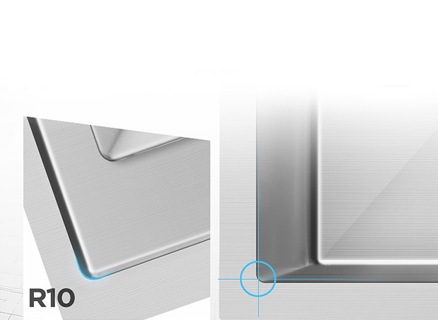 Chậu rửa Roslerer RL04-10045HR an toàn và hiện đại 6 Chậu rửa Roslerer RL04-10045HR