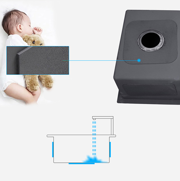 Chậu rửa Roslerer RL04-10045HR an toàn và hiện đại 7 Chậu rửa Roslerer RL04-10045HR