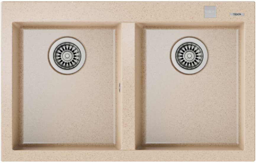 Chậu rửa Teka FORSQUARE 2B 790 BEIGE