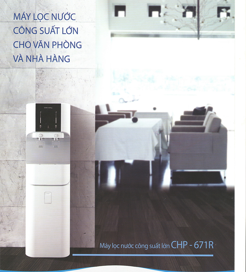 Máy lọc nước nóng lạnh Coway CHP-671R 3 Máy lọc nước nóng lạnh Coway CHP-671R