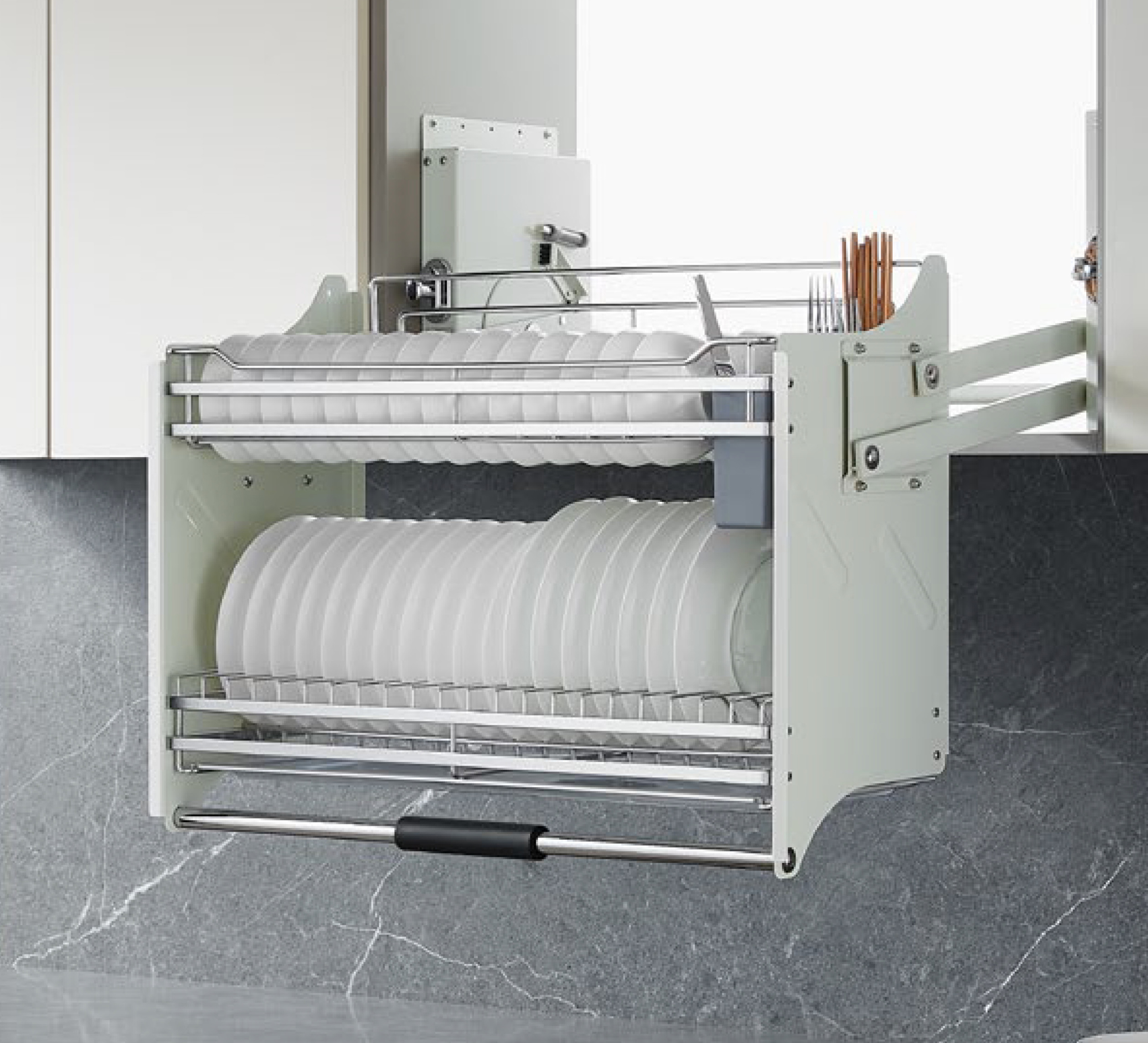 Giá bát đĩa nâng hạ Faster FSEB700S