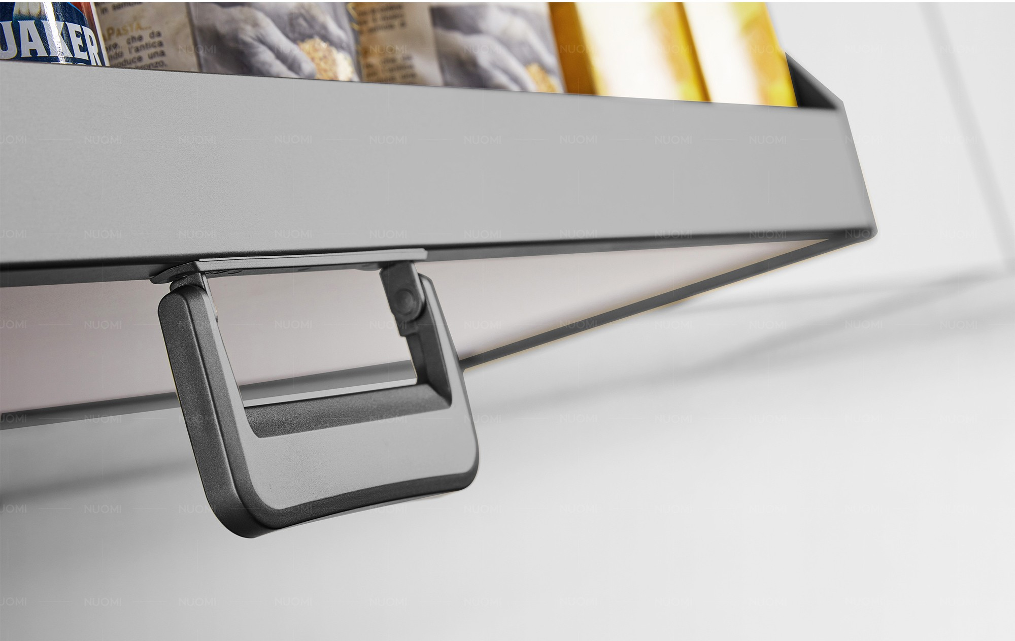 Giá gia vị nâng hạ 1 tầng khay nhôm màu ghi xám 800mm Garis GL05.802 6 Giá gia vị nâng hạ 1 tầng khay nhôm màu ghi xám 800mm Garis GL05.802