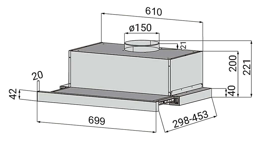 Máy hút mùi Sevilla SV-700B Pro 11 Máy hút mùi Sevilla SV-700B Pro