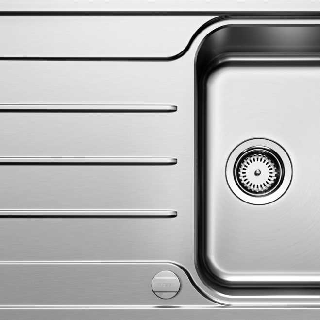 Chậu Inox 1 Hố Blanco Lemis 45 S-IF Chất Liệu Thép Không Gỉ Cao Cấp 18/10 Giá Rẻ