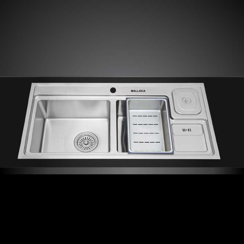 Chậu Inox 2 Hố Malloca MS 8804N là sản phẩm rất đáng để đầu tư nếu bạn đang tìm một chậu rửa chất lượng cao, vừa đẹp, vừa bền, vừa tiện dụng và đặc biệt có khả năng ngăn mùi hiệu quả — điểm mà nhiều người bỏ qua nhưng lại rất quan trọng trong việc giữ không gian bếp luôn thoáng, sạch và dễ chịu.