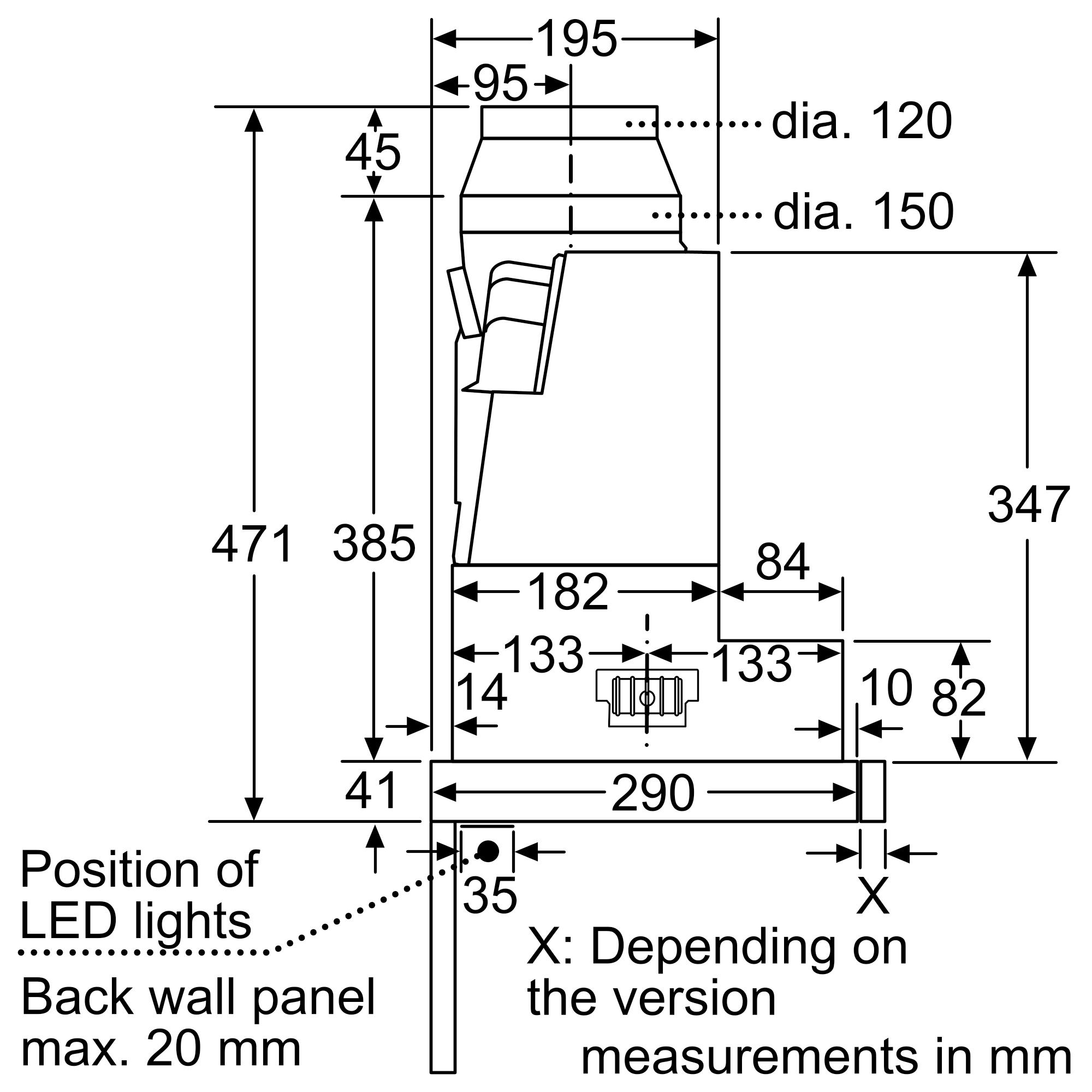 Máy hút mùi Bosch DFS097A50B 13 Máy hút mùi Bosch DFS097A50B