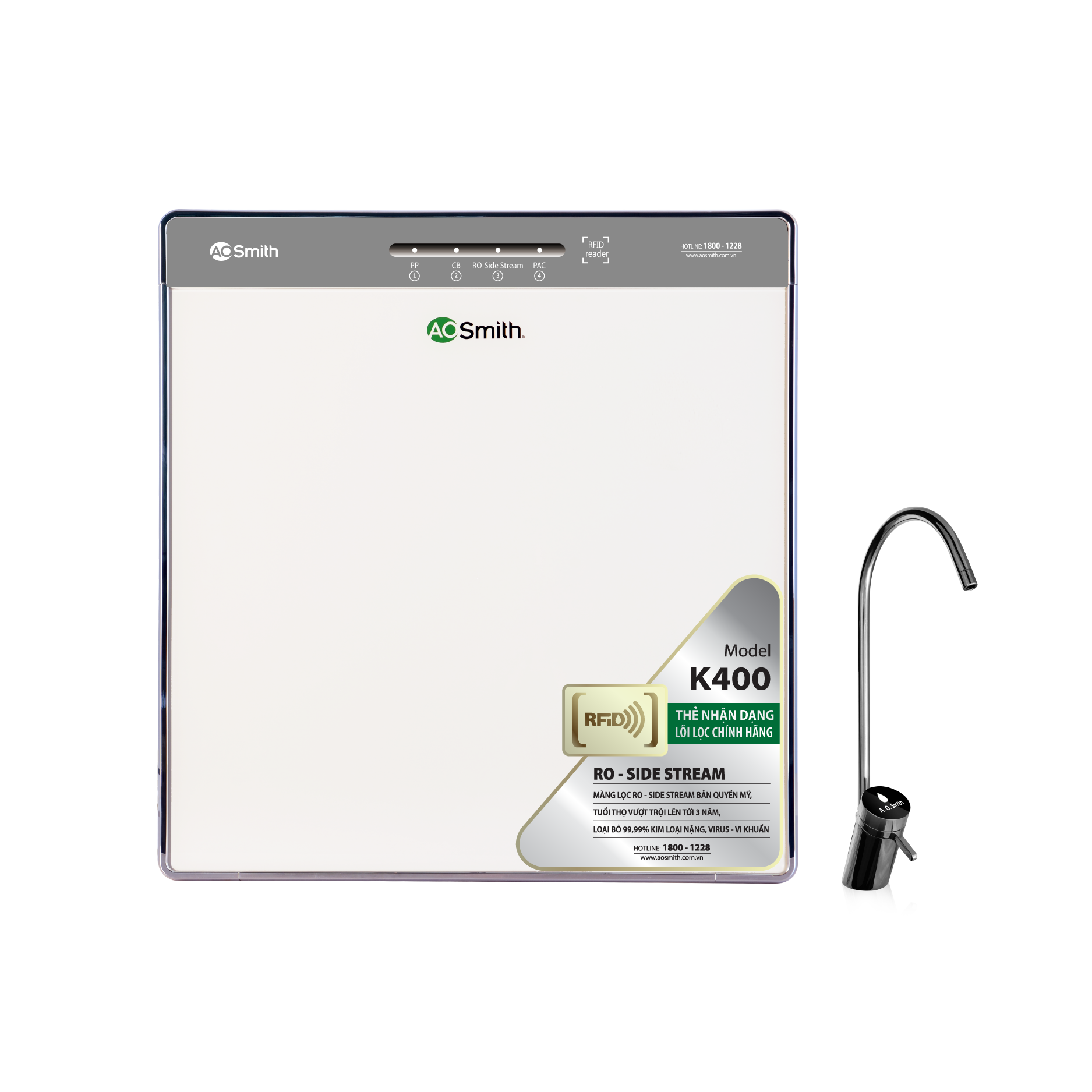 Máy lọc nước AoSmith K400