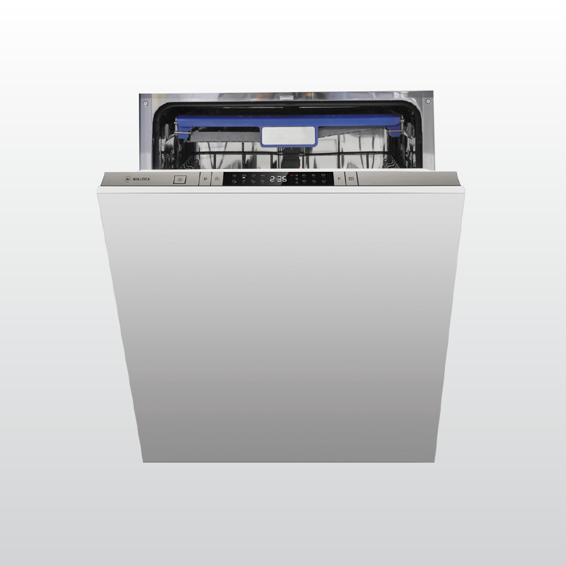 Máy rửa bát âm tủ Malloca WQP12-J7713FB
