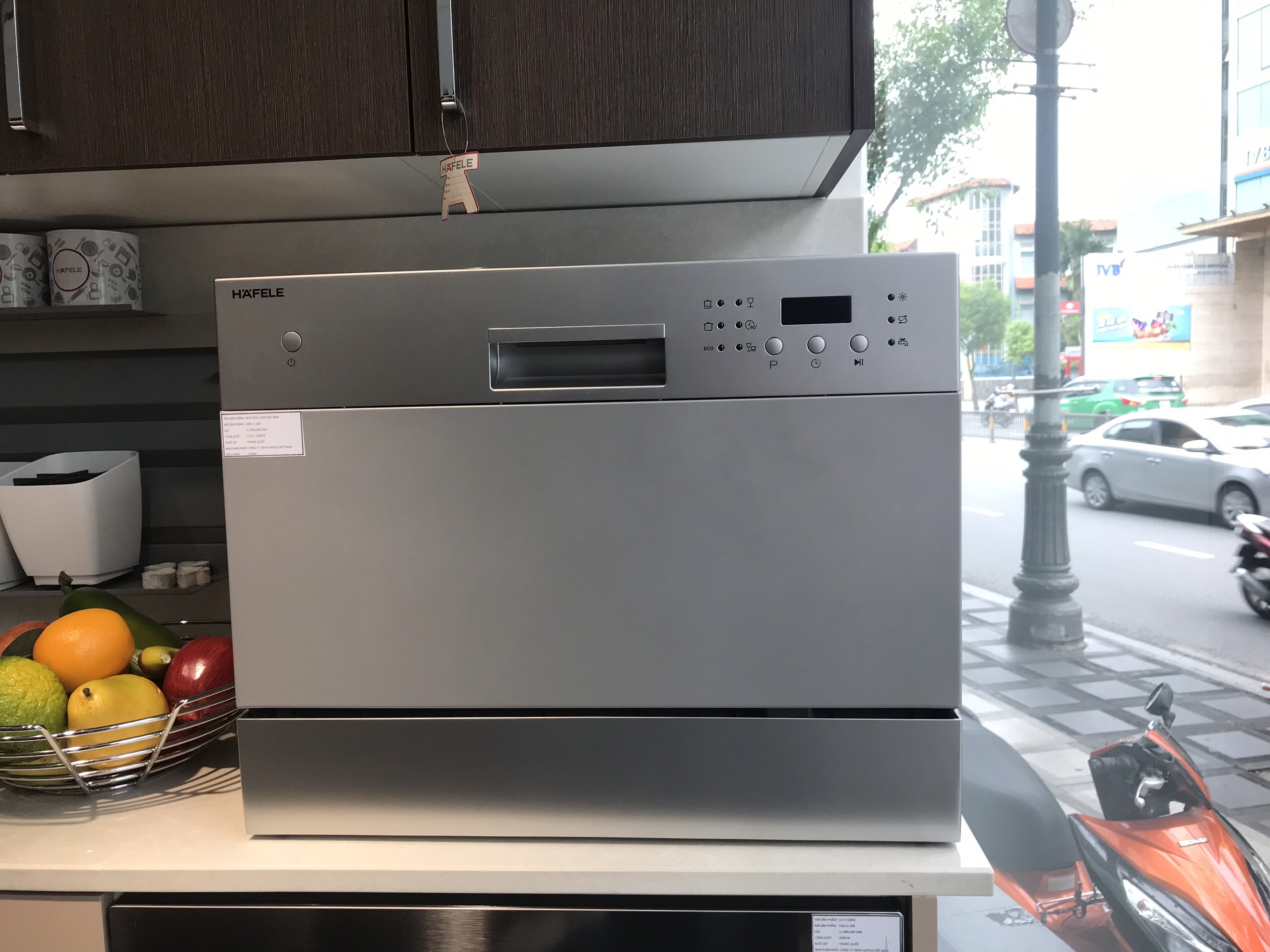 Máy rửa bát để bàn Häfele HDW-T50A 538.21.190