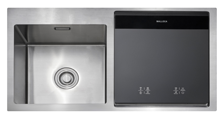 Máy rửa bát tích hợp Malloca WQP6-890F4