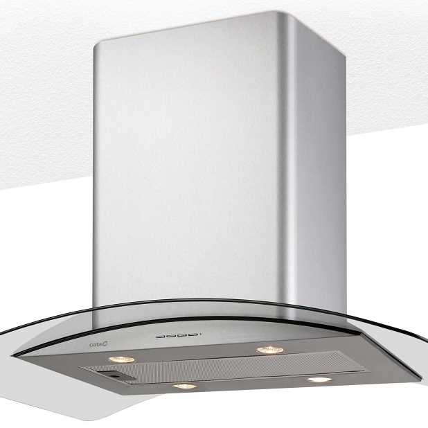 Máy Hút Mùi Kính Cong Cata ISLA GAMMA 900 Với 3 Chế Độ Hút Khử Mùi Giá Tốt