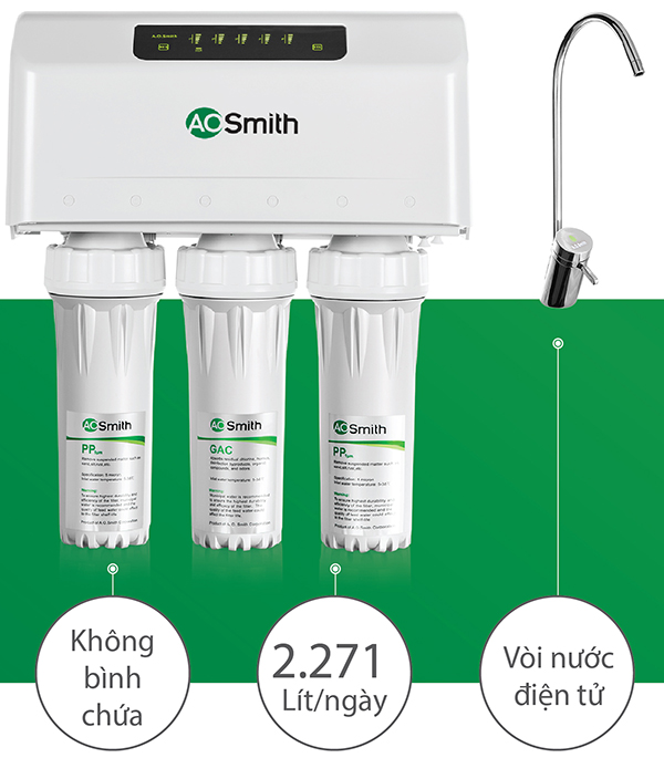 Máy lọc nước Aosmith RO AR600-C-S-1