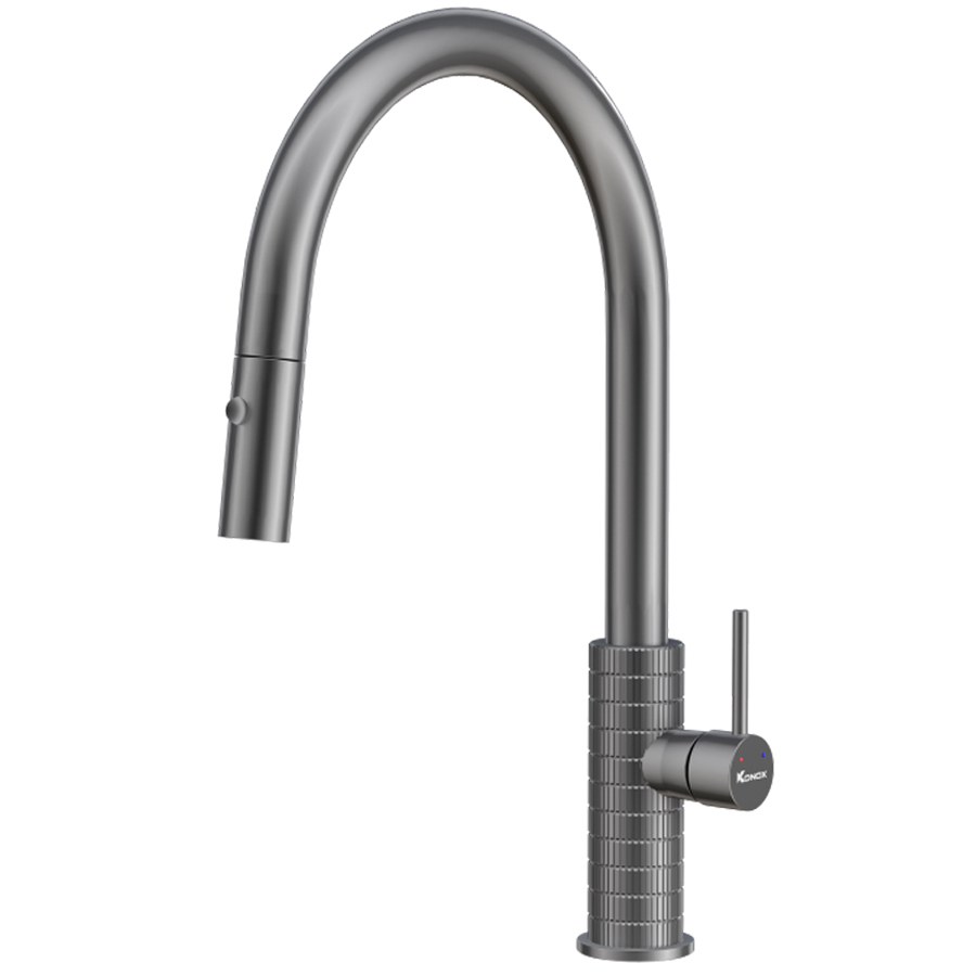 Vòi rửa Konox Venice Gun Metal