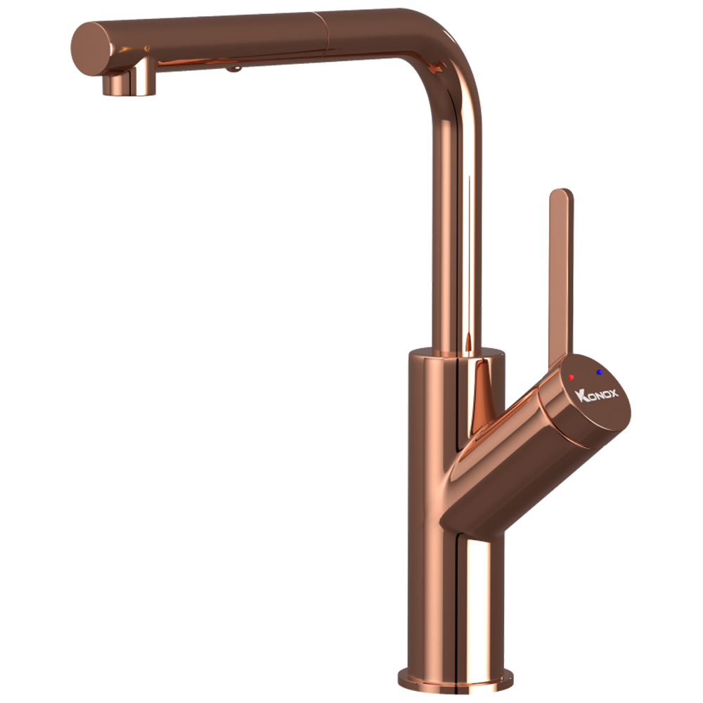 Vòi rửa Konox Artan Rose Gold