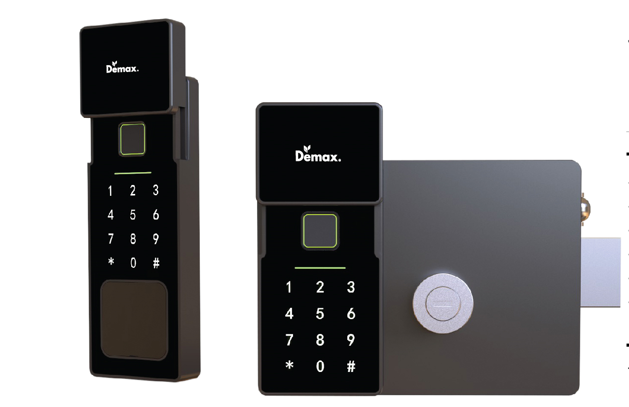Khóa cửa cổng Demax EL608 GB CNC IP56 REMOTE APP WIFI