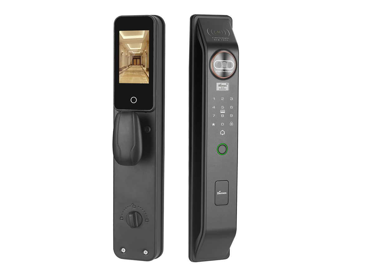 Khóa nhận diện khuôn mặt Demax EL 912 AC FACE ID VIDEO CALL REMOTE WIFI