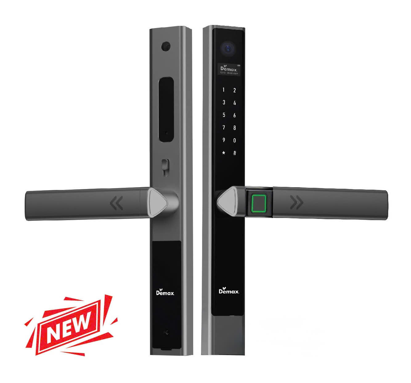 Khóa cửa nhôm Demax EL689 GS APP WIFI