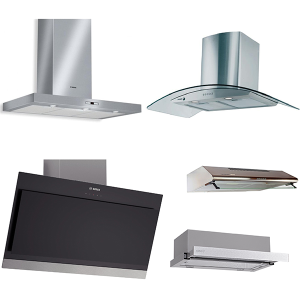 Các loại máy hút mùi đang có mặt trên thị trường Việt Nam
