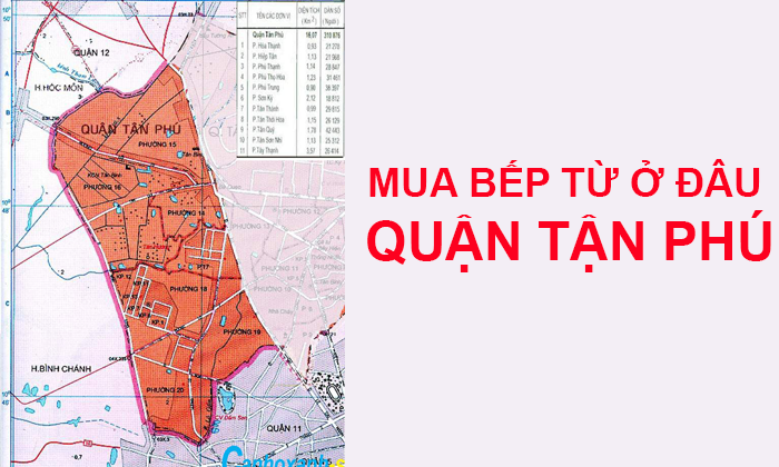 Địa chỉ mua bếp từ uy tín tại Tân Phú Sài Gòn