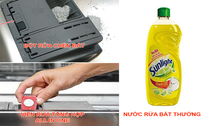 Viên Rửa All-in-One Hay Combo Truyền Thống: Lựa Chọn Nào Tốt Hơn Cho Máy Rửa Bát?