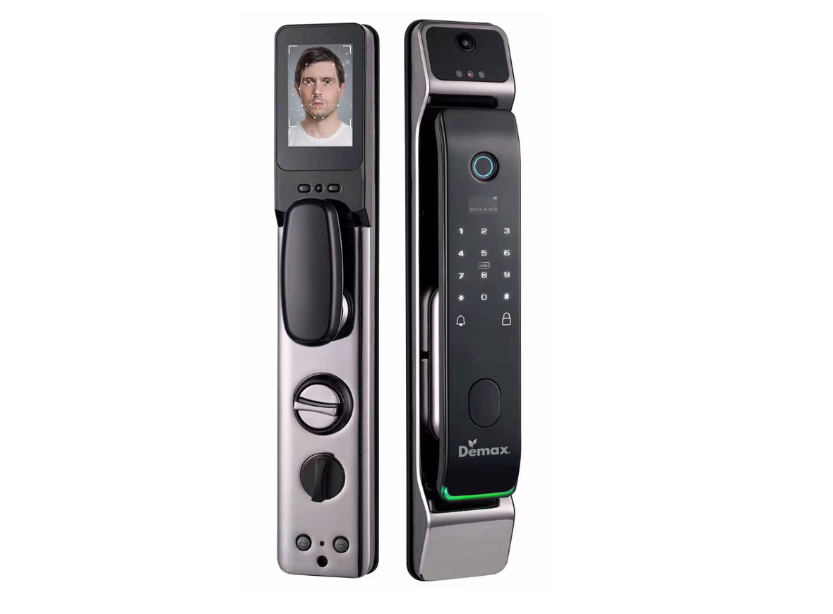 Khóa cửa nhận diện khuôn mặt Demax EL928 DG ID APP WIFI 3 Khóa cửa nhận diện khuôn mặt Demax EL928 DG ID APP WIFI - Ảnh 3