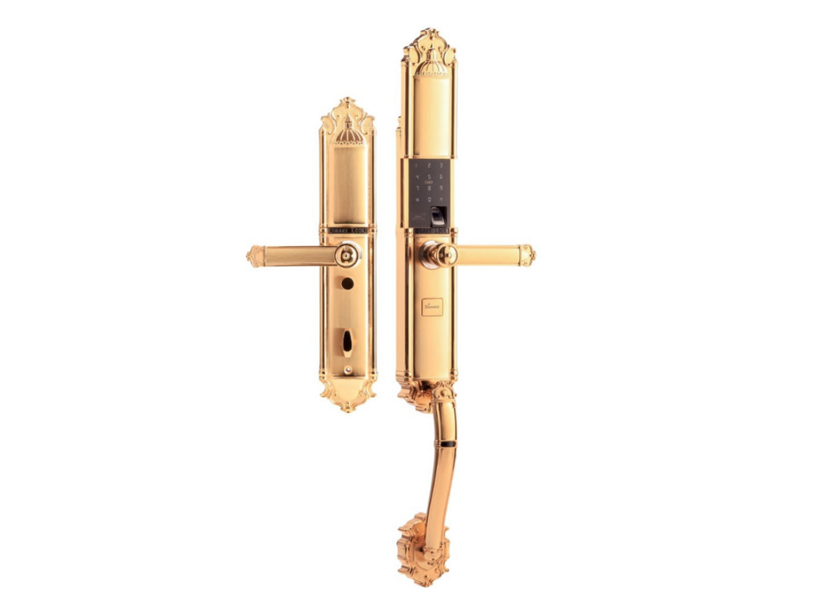 Khóa cửa đại sảnh Demax EL821 Gold
