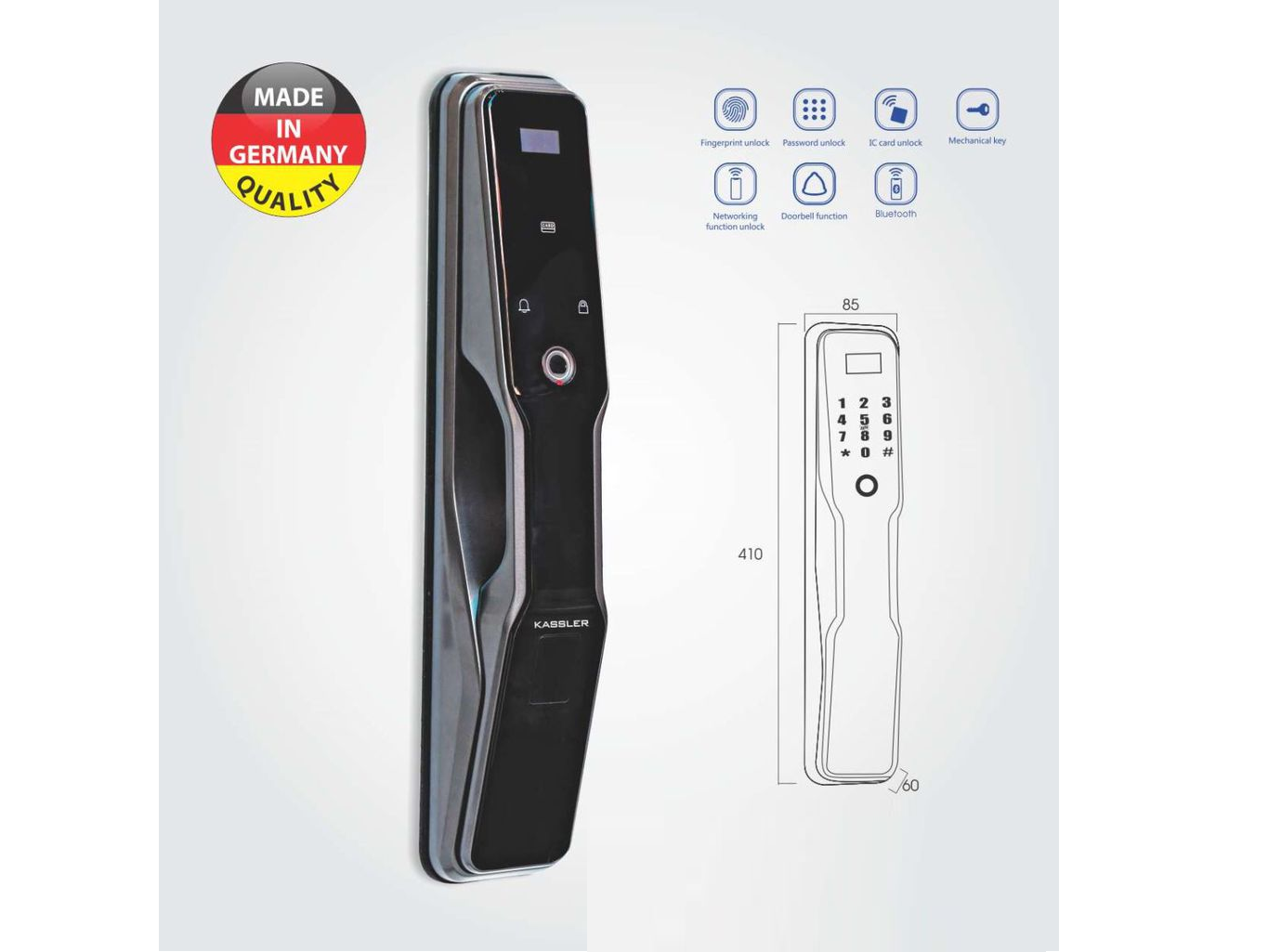 Khóa điện tử Kassler KL-868