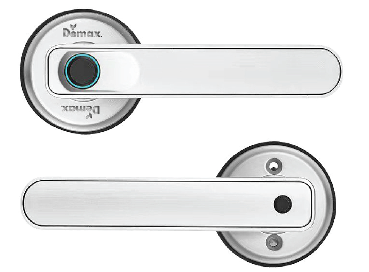 Khóa cửa phòng vân tay Demax SL108 SV APP BLUETOOTH