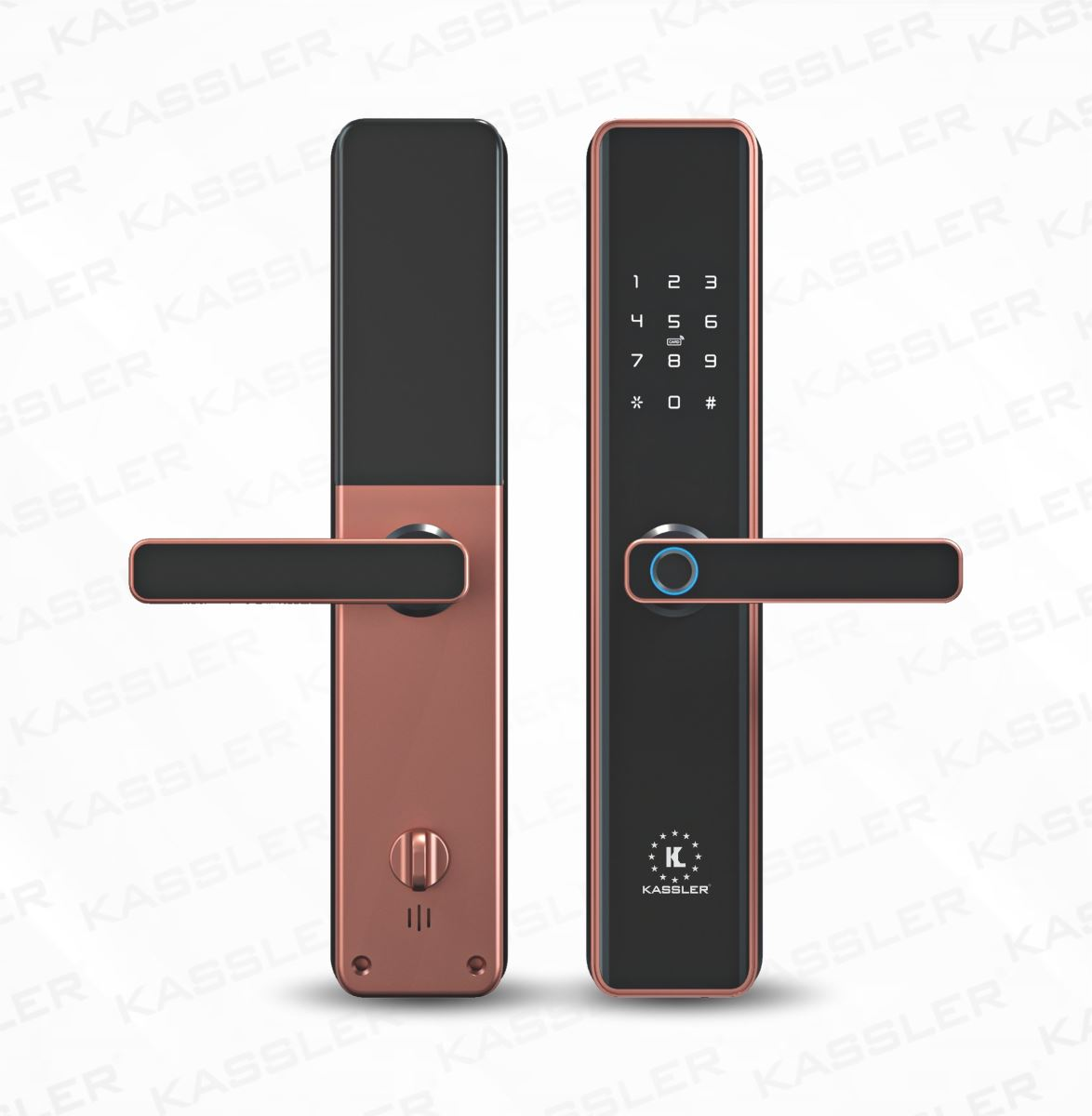 Khóa cửa vân tay Kassler KL-669 Copper
