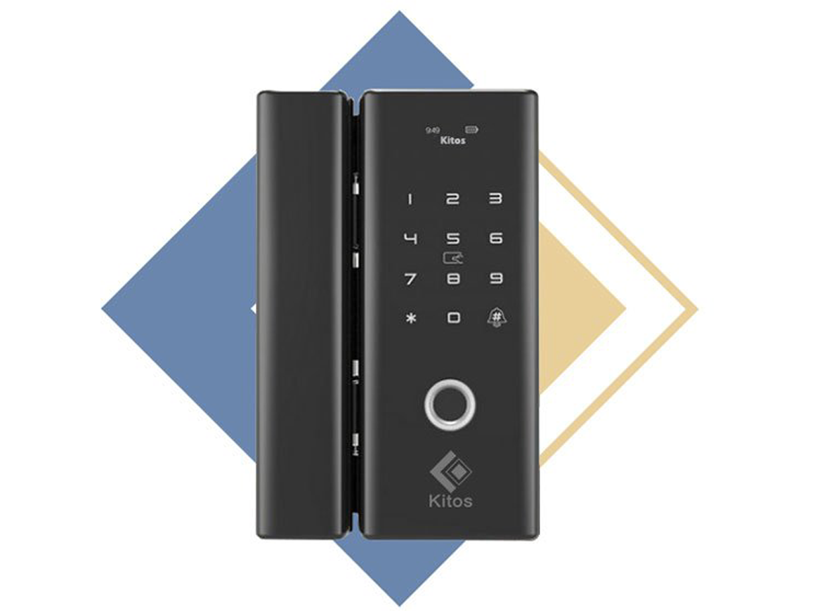 Khóa vân tay cửa kính Kitos KT-GL80 Plus